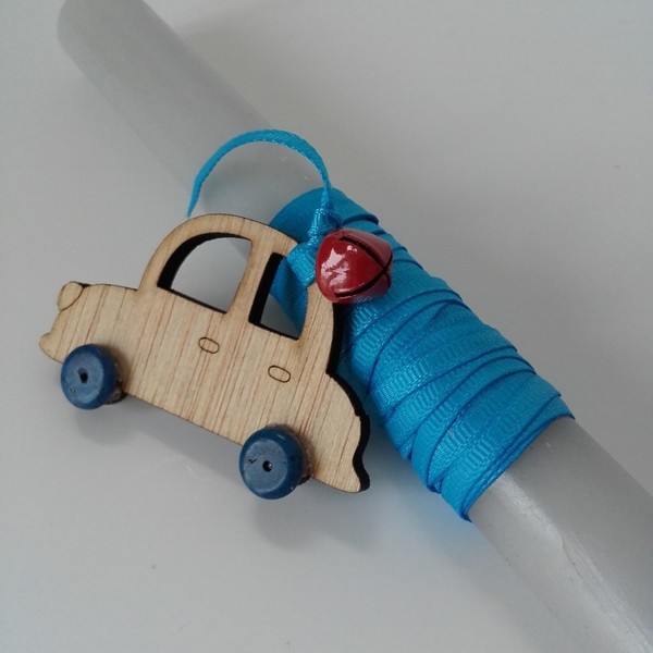 Λαμπαδάκι παιδκό "car" - αγόρι, λαμπάδες, αυτοκινητάκια, για παιδιά - 2