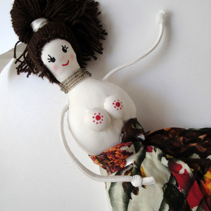 Kούκλα Μινωίτισσα, εμπνευσμένη από το Μινωικό πολιτισμό - κορίτσι, αγόρι, Black Friday, κούκλες - 2