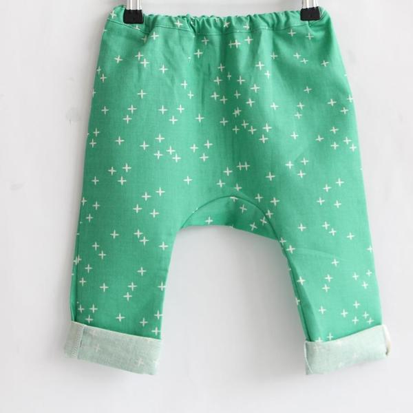 Καλοκαιρινό βρεφικό παντελόνι - βαμβάκι, κορίτσι, βρεφικά, βρεφικά ρούχα, 1-2 ετών