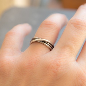 Ασημένιο minimal δαχτυλίδι - ασήμι, βραδυνά, μοντέρνο, ασήμι 925, σύρμα, χειροποίητα, minimal, μικρά, unisex, rock, σταθερά - 4