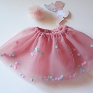 Τούλινη φούστα (tutu) - κορίτσι, πρωτότυπο, δωράκι, βρεφικά, δώρα για μωρά, για παιδιά, βρεφικά ρούχα, 1-2 ετών