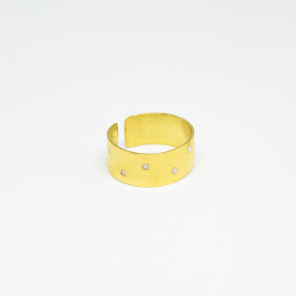 "Polka dot" ring - ασήμι, μοντέρνο, επιχρυσωμένα, ασήμι 925, romantic, minimal, βεράκια, αυξομειούμενα