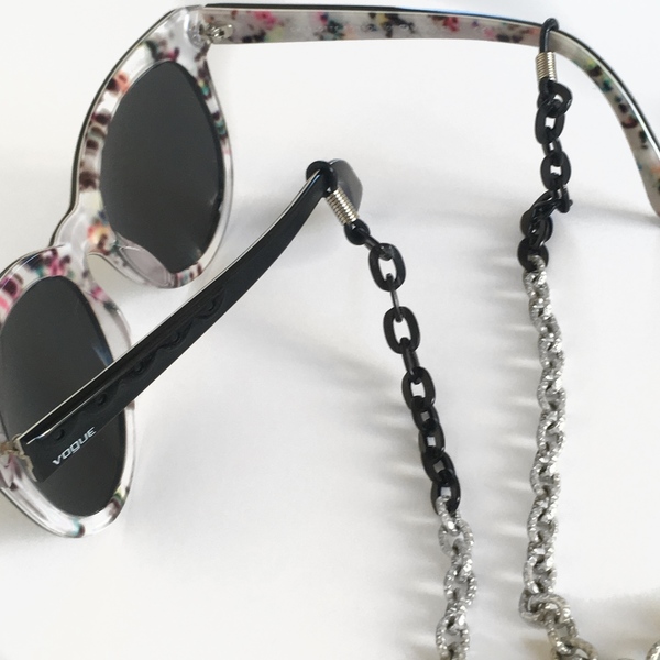 Αλυσίδα Για Γυαλιά Από Αλουμίνιο - αλυσίδες, ασημί, αλουμίνιο, αλυσίδα γυαλιών - 2