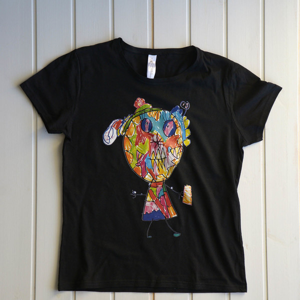 T-shirt γυναικείο The Monster Series - βαμβάκι, fashion, γυναικεία, t-shirt, δώρο, απαραίτητα καλοκαιρινά αξεσουάρ, γυναίκα, έλληνες σχεδιαστές