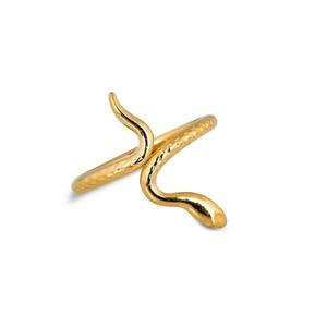 Snake ring - ορείχαλκος, minimal, ethnic, boho, αυξομειούμενα, φθηνά