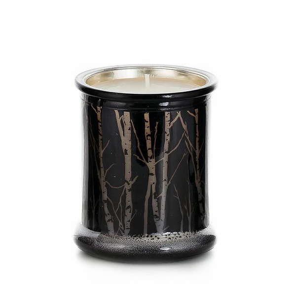 Χειροποίητο αρωματικό κερί σόγιας σε μαύρο-χρυσό ποτήρι - αρωματικά κεριά