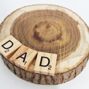 Fathers Day Gift set "...DAD..priceless to us" - ξύλο, γυαλί, ζωγραφισμένα στο χέρι, κουζίνα, σουβέρ, μπαμπάς, set, personalised, σετ, gift, gift idea, κούπες & φλυτζάνια, δώρα για τον μπαμπά, γιορτή του πατέρα - 3