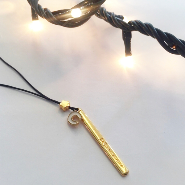 2018 necklace - γούρι, μέταλλο, κολιέ, χειροποίητα, φθηνά