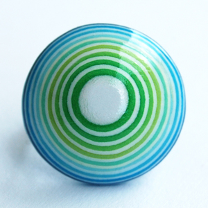 Δαχτυλίδι Μπλε και Πράσινο - μεγάλα, αυξομειούμενα, φθηνά - 2
