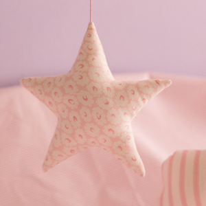 Διακοσμητικό κρεμαστό αστεράκι - κορίτσι, αστέρι, παιδικό δωμάτιο, κρεμαστά, δώρα για μωρά - 2