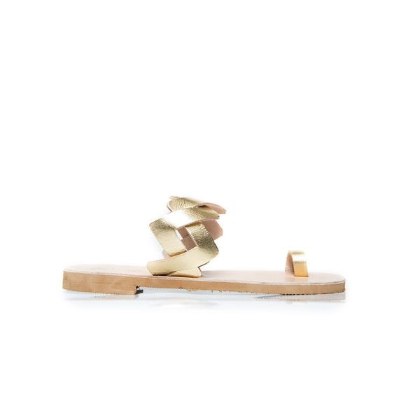 ESTELA gold sandal - γυναικεία