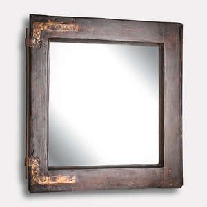 Ξύλινος Καθρέφτης - κρεμαστά, ξύλο, δώρο, gift, χειροποίητα, επιτοίχιο, ξύλινα διακοσμητικά