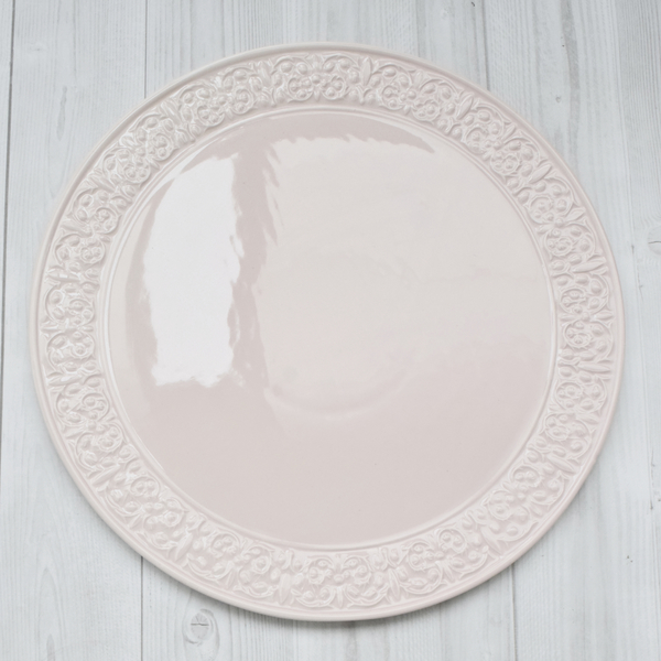 Σετ Κεραμικές Πιατέλες Pastel Pink - decor, κεραμικό, χειροποίητα, γάμος, βάπτιση, είδη σερβιρίσματος, δίσκοι σερβιρίσματος, τουρτιέρες - 3