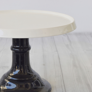 Retro Cake Stand - decor, κεραμικό, γάμος, βάπτιση, διακόσμηση βάπτισης, γλυκά, είδη σερβιρίσματος, τουρτιέρες - 3