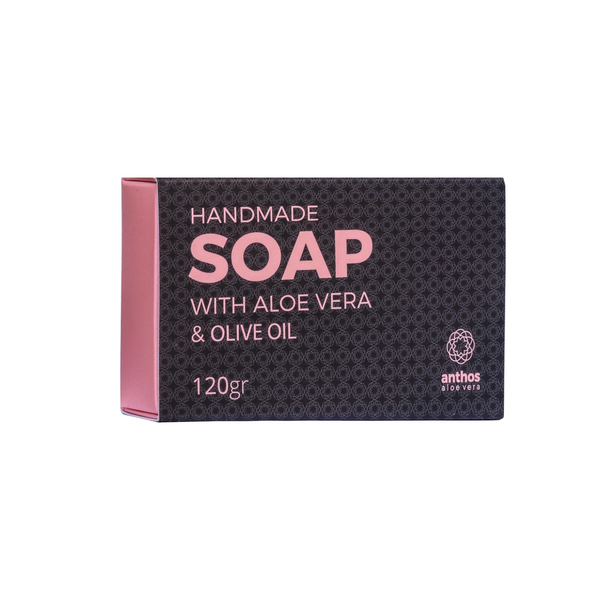 Anthos Aloe Vera Handmade Soap with Olive Oil - χειροποίητα, αρωματικό, σαπούνια, χεριού