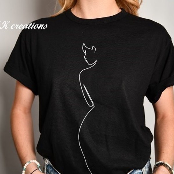 ''Woman's body'' T-shirt - βαμβάκι, fashion, μόδα, t-shirt, street style, χειροποίητα, μοδάτο, δώρα για γυναίκες