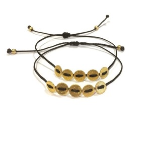* Circle Bracelet* - ασήμι, βραδυνά, μοντέρνο, επιχρυσωμένα, κορδόνια, minimal, personalised, αυξομειούμενα