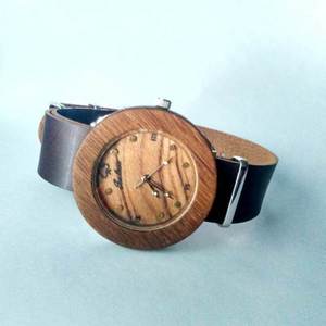“Οres” – Auxo [Αυξώ] | Handmade wooden watch - δέρμα, ξύλο, ρολόι, χειροποίητα, αξεσουάρ, unisex, unique