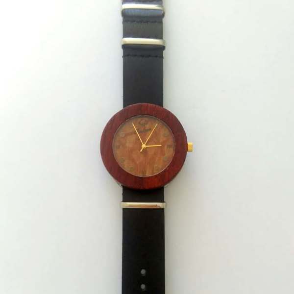 “Οres” – Auxo [Αυξώ] | Handmade wooden watch - δέρμα, handmade, ξύλο, ρολόι, χειροποίητα, αξεσουάρ, απόλυτο αξεσουάρ, unique, ξύλινα κοσμήματα