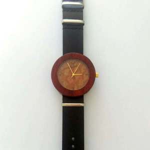 “Οres” – Auxo [Αυξώ] | Handmade wooden watch - δέρμα, handmade, ξύλο, ρολόι, χειροποίητα, αξεσουάρ, unique