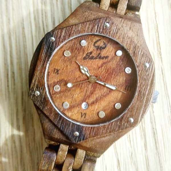 “Οres” – Carpo [Καρπώ] | Handmade wooden watch - ξύλο, μοναδικό, ρολόι, χειροποίητα, αξεσουάρ, απόλυτο αξεσουάρ, unisex, unique, ξύλινα κοσμήματα - 3