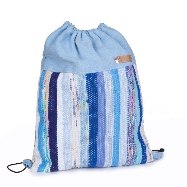 Boho backpack. - βαμβάκι, πλάτης, σακίδια πλάτης, all day, υφαντά, unique, boho, ethnic