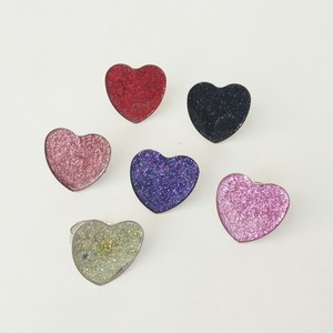 Δαχτυλίδι καρδιά με μωβ glitter και υγρό γυαλί - statement, vintage, γυαλί, ιδιαίτερο, καρδιά, δώρο, εντυπωσιακό, για όλες τις ώρες, καθημερινό, minimal, rock, μεγάλα, για όλο τον χρόνο, αυξομειούμενα, φθηνά - 4