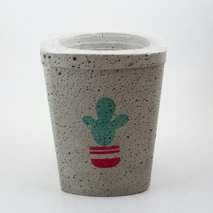 Γλαστράκι-κασπώ //cactus I II - διακοσμητικό, design, decoration, decor, τσιμέντο, πρωτότυπο, χειροποίητα, κασπώ, είδη διακόσμησης, είδη δώρου, minimal, unique, gift, κάκτος, γλάστρα, gift idea, σκυρόδεμα, πρωτότυπα δώρα, διακόσμηση κήπου - 2
