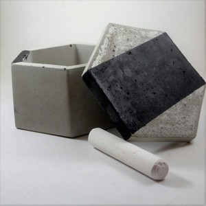 Εξαγωνικό δοχείο //hako chalk - διακοσμητικό, design, ιδιαίτερο, μοντέρνο, δώρο, customized, οργάνωση & αποθήκευση, τσιμέντο, χειροποίητα, είδη διακόσμησης, είδη δώρου, unique, gift, σκυρόδεμα, πρωτότυπα δώρα, κουτιά αποθήκευσης - 3
