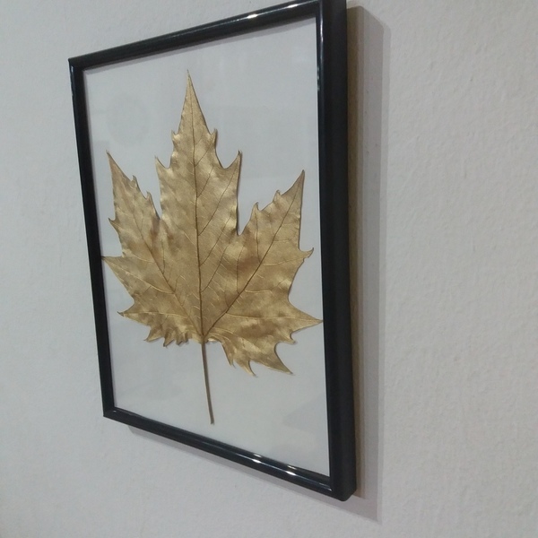 Κορνίζα "Leaf" - διακοσμητικό, πίνακες & κάδρα, χαρτί, διακόσμηση - 3
