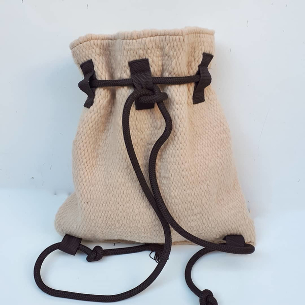 Μοναδική υφαντή χειροποίητη τσάντα πλάτης - ύφασμα, vintage, πλάτης, σακίδια πλάτης, all day, υφαντά, boho, ethnic, κρόσσια - 2