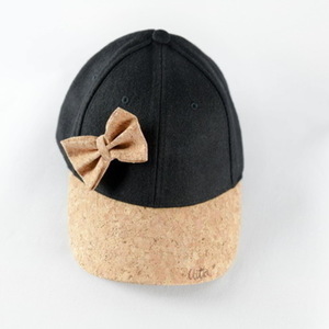 Καπέλο τσόχα-φελλός - φιόγκος, τσόχα, φελλός, καπέλο - 4