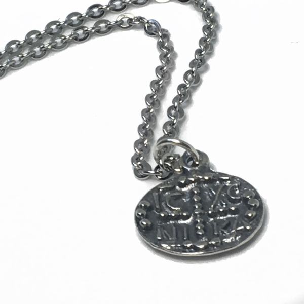 Κολιέ - Μενταγιόν Με Στοιχείο Ασημένιο Κωνσταντινάτο - ασήμι, γυναικεία, ασήμι 925, μακρύ, μακριά, μοδάτο, faux bijoux, κωνσταντινάτα