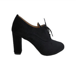MARGO SHOES Oxfords Βελούδο Μαύρο - 2