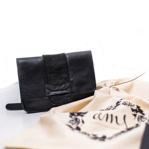 Belt bag "Afroditi" - δέρμα, all day, minimal, μέσης, μικρές - 3