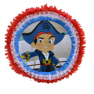 Πινιάτα Πειρατής Jack - πινιάτες, παιδικό πάρτυ, γενέθλια, αγόρι, ήρωες κινουμένων σχεδίων