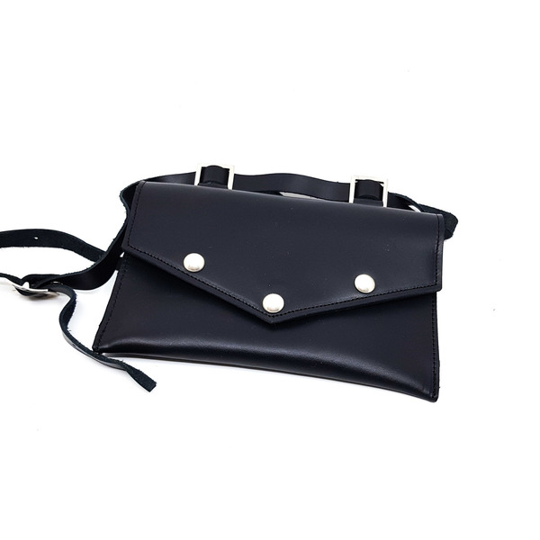 Leather Belt Bag - δέρμα, μέσης