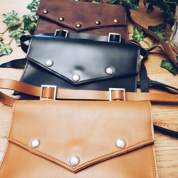 Leather Belt Bag - δέρμα, μέσης - 4