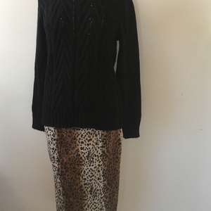 Φούστα maxi animal, γούνα οικολογική, ίσια γραμμή - animal print, γυναικεία, γάμος, all day, για παιδιά, δώρα για γυναίκες - 3