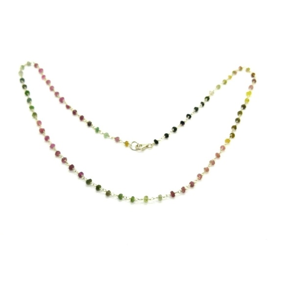 Ασημένιο 925 Κολιέ Ροζάριο με ημιπολυτιμες πέτρες πολυχρωμου αχατη. - ασήμι, αχάτης, μοναδικό, ασήμι 925, επάργυρα, χειροποίητα, χάντρες, μαμά, ροζάριο, δώρα για γυναίκες - 4
