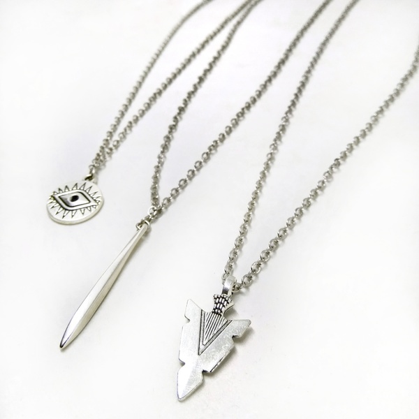 Silver plated new necklaces - fashion, ορείχαλκος, επάργυρα, μακριά, minimal, layering