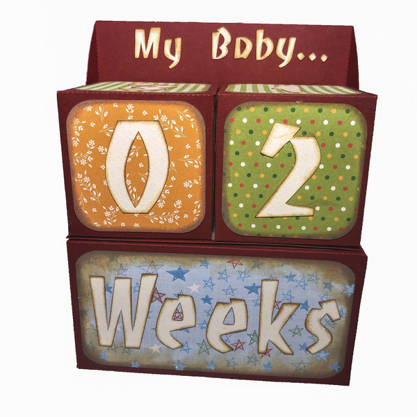 newborn age blocks - δώρο, ημερολόγια, χειροποίητα, βρεφικά, 0-3 μηνών, πρωτότυπα δώρα - 4