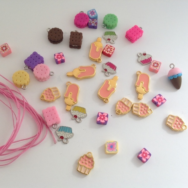 Mix Υλικών "Γλυκάκια" για δωράκια & κατασκευές - γλυκά, DIY, για παιδιά - 3