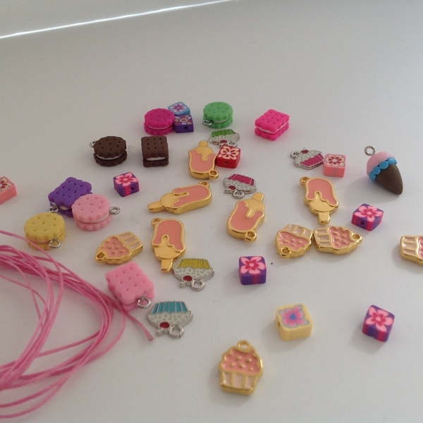 Mix Υλικών "Γλυκάκια" για δωράκια & κατασκευές - γλυκά, DIY, για παιδιά - 4