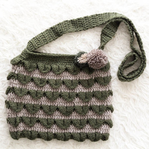 Τσάντα πλεκτή ώμου - ώμου, χιαστί, crochet, βελονάκι, πλεκτές τσάντες, μικρές, μικρές, φθηνές - 2