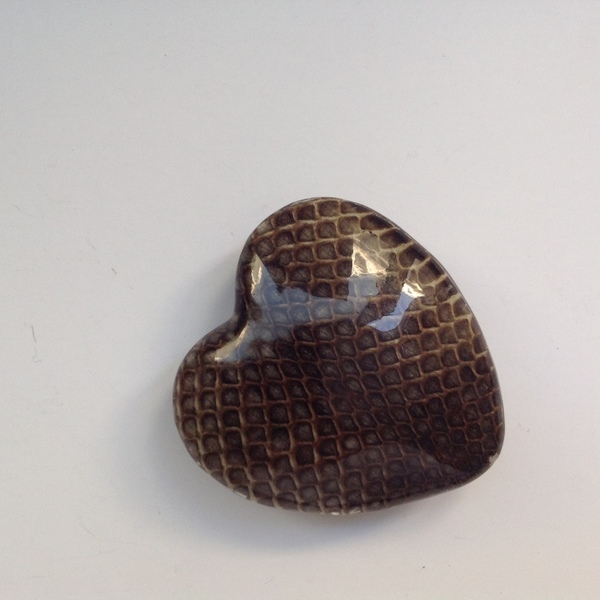 Στοιχείο καρδιά 3D σχέδιο snake (1 τμχ) - animal print, καρδιά, ρητίνη, διακόσμηση, κρεμαστά στοιχεία, υλικά κοσμημάτων - 3