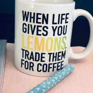 Κούπα When Life Give You Lemons - Mug - πορσελάνη, κούπες & φλυτζάνια