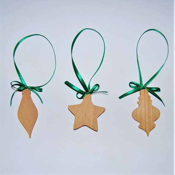 Χριστουγεννιάτικα στολίδια - ξύλο, χειροποίητα, χριστουγεννιάτικο δέντρο, στολίδια, ξύλινα διακοσμητικά