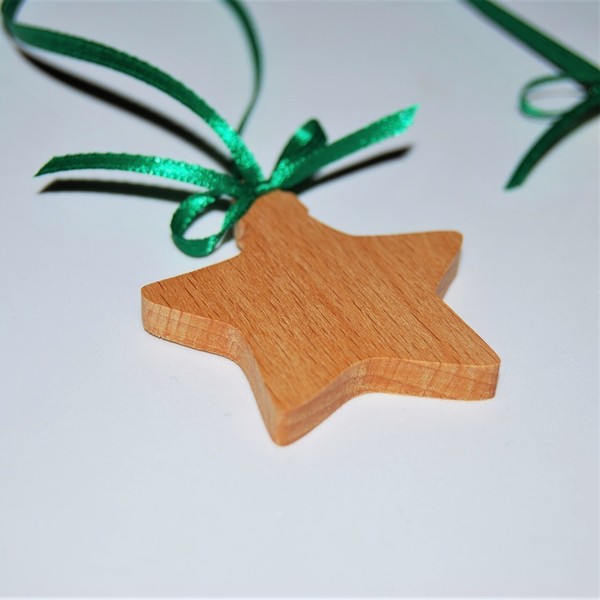 Χριστουγεννιάτικα στολίδια - ξύλο, χειροποίητα, χριστουγεννιάτικο δέντρο, στολίδια, ξύλινα διακοσμητικά - 3