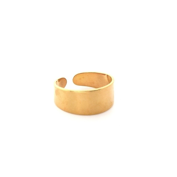 Minimal δαχτυλίδι - chevalier, επιχρυσωμένα, ορείχαλκος, minimal, boho, αυξομειούμενα, φθηνά
